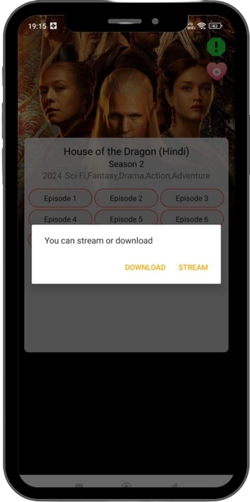 singel step download in pikashow apk